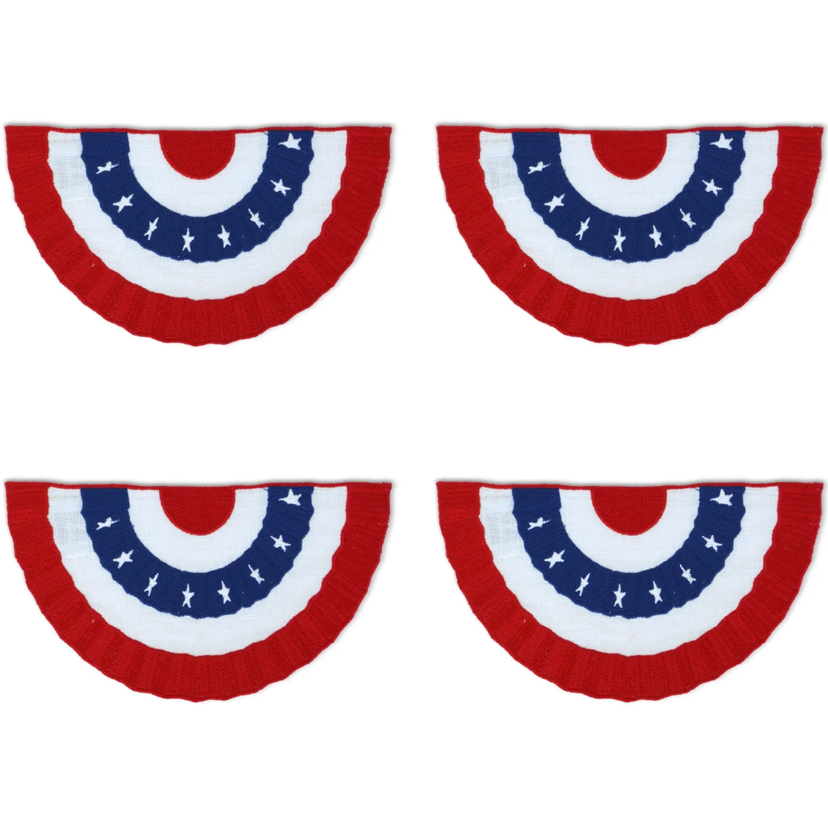 Chefanie American Bunting Cocktail Napkins (4)| Cocktail Napkins