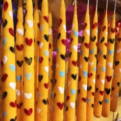 Chefanie Autumn Heart Tapers (2)| Candles