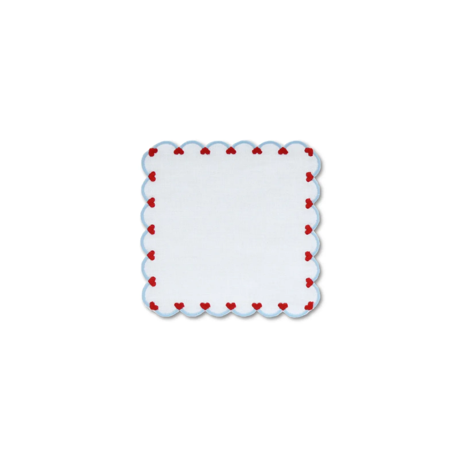 Chefanie Baby Heart Cocktail Napkins (4)| Cocktail Napkins