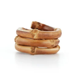 Chefanie Bamboo Napkin Rings (4)| Napkin Rings