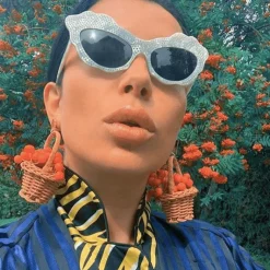 Chefanie Big Basket Earrings| Baskets|Earrings