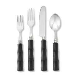 Chefanie Black "Bamboo" Flatware| Flatware