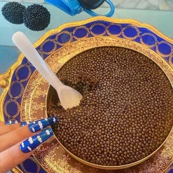 Chefanie Black Caviar Earrings| Earrings