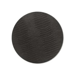 Chefanie Black Circle Embossed Placemat| Placemats