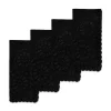 Chefanie Black Eyelet Dinner Napkins (4)| Dinner Napkins