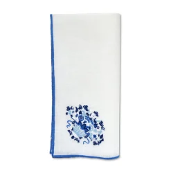 Chefanie Blue Basket Dinner Napkins (4)| Dinner Napkins