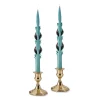 Chefanie Blue Holiday Tapers (2)| Candles