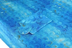 Chefanie Blue Marble Tablecloth| Tablecloths