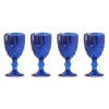 Chefanie Blue Stem Glasses (4)| Glassware