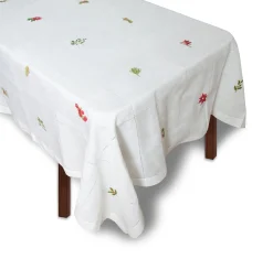 Chefanie Botanical Christmas Tablecloth| Tablecloths