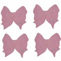 Chefanie Bow Cocktail Napkins (4)| Cocktail Napkins