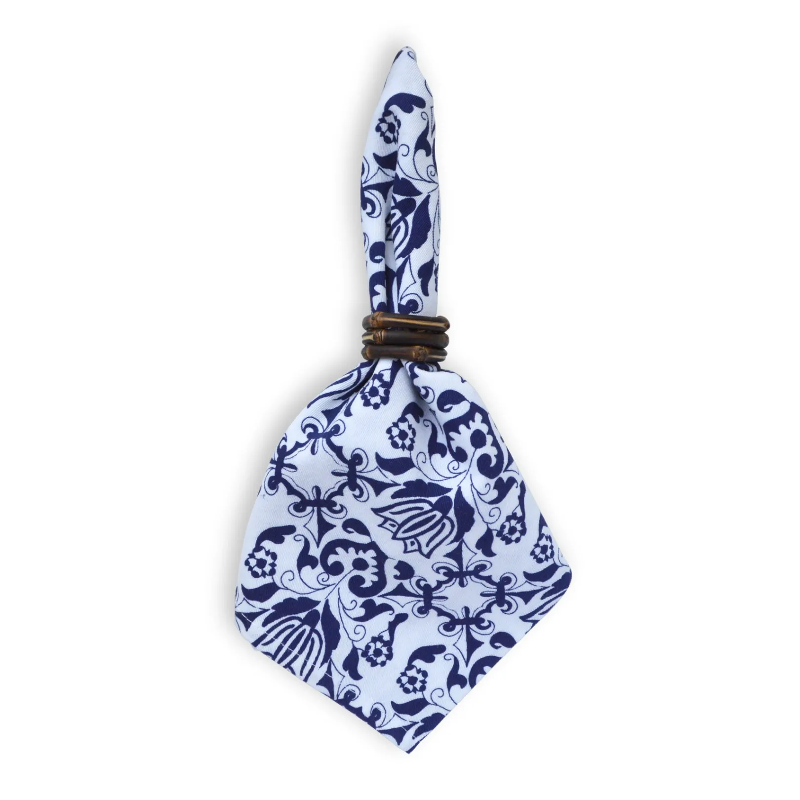 Chefanie Burnt Bamboo Napkin Rings (4)| Napkin Rings