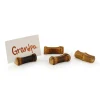 Chefanie Burnt Bamboo Placecard Holders (4)| Placecard Holders