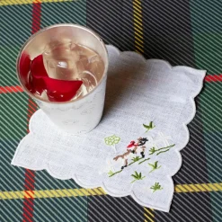 Chefanie Cantering Horse Cocktail Napkins (4)| Cocktail Napkins