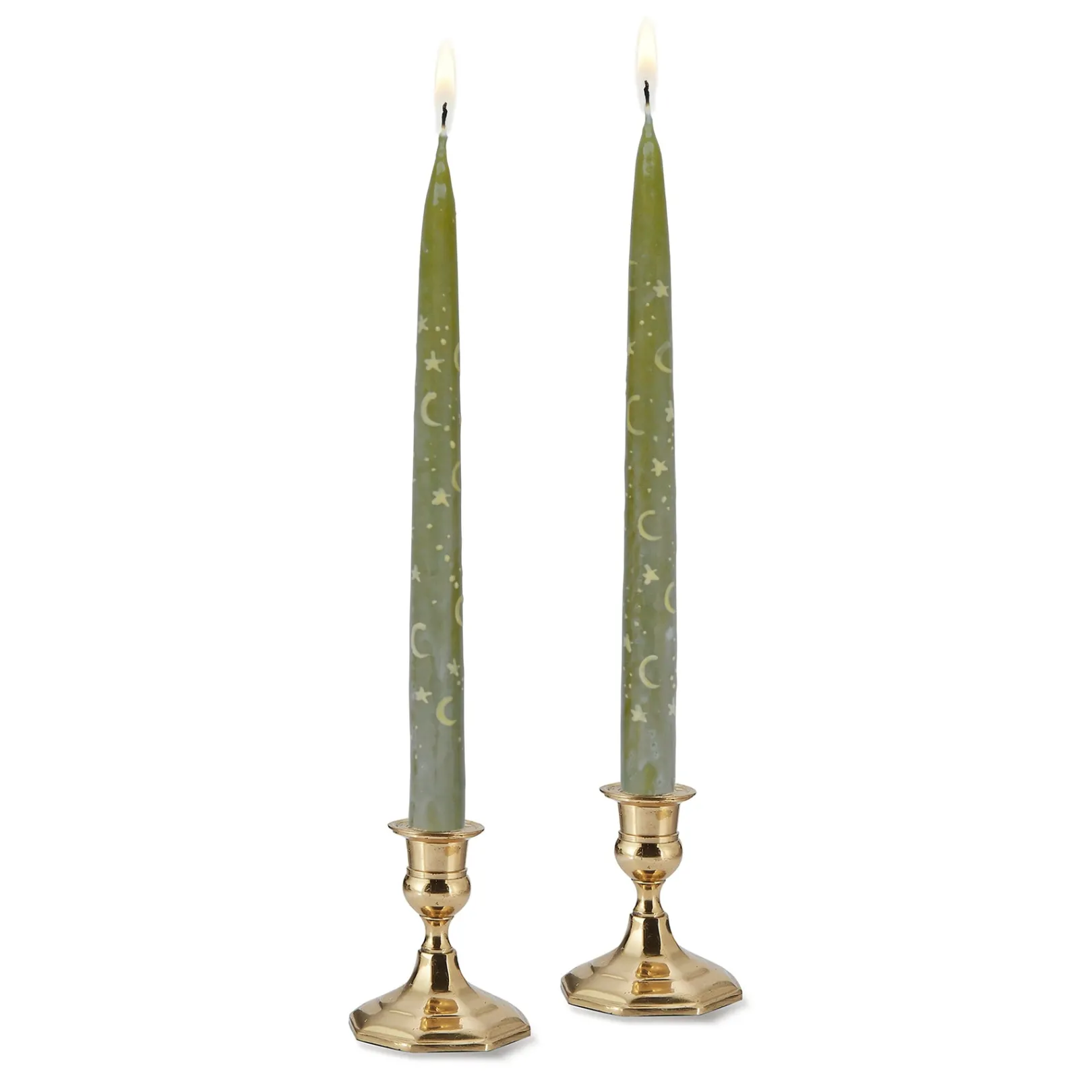 Chefanie Celadon Sky Tapers (2)| Candles