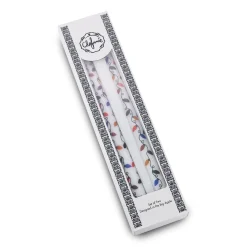 Chefanie Christmas Lights Painted Tapers| Candles