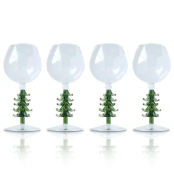 Chefanie Christmas Stem Glass| Glassware