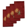 Chefanie Chrysanthemum Dinner Napkins (4)| Dinner Napkins