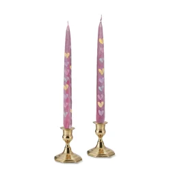 Chefanie Conversation Heart Tapers (2)| Candles