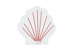 Chefanie Coral Coquilles Cocktail Napkins (4)| Cocktail Napkins