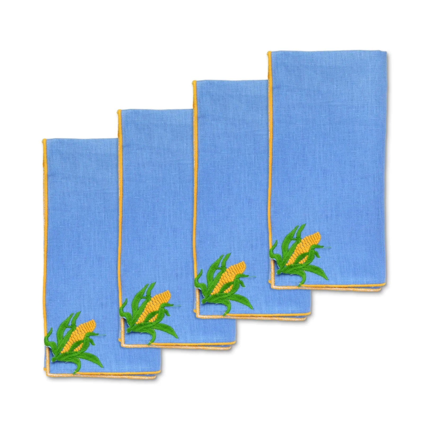 Chefanie Corn Dinner Napkins (4)| Dinner Napkins