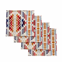 Chefanie Cowboy Quilt Dinner Napkins (4)| Dinner Napkins
