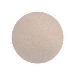 Chefanie Cream Circle Embossed Placemat| Placemats