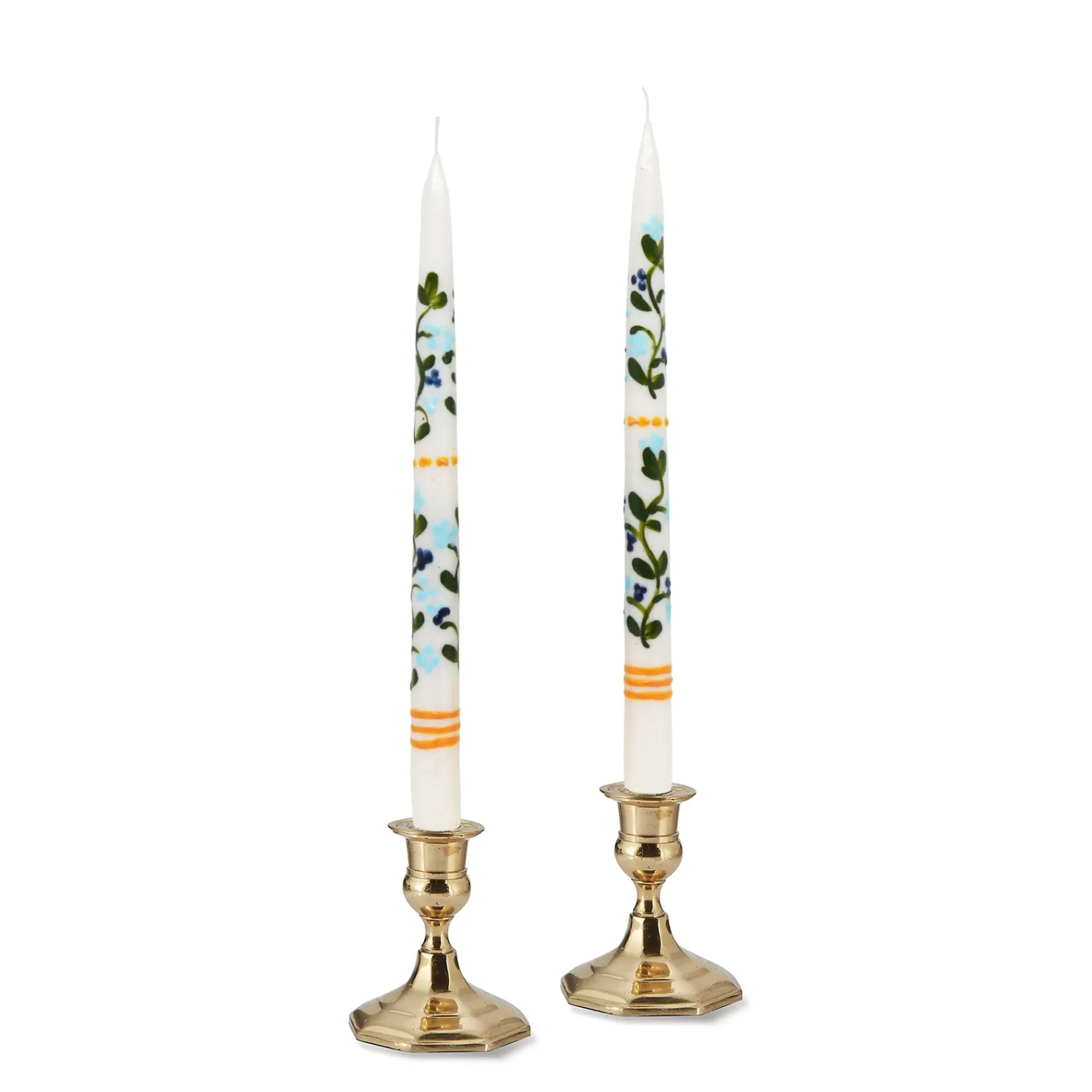 Chefanie Danica Painted Tapers (2)| Candles
