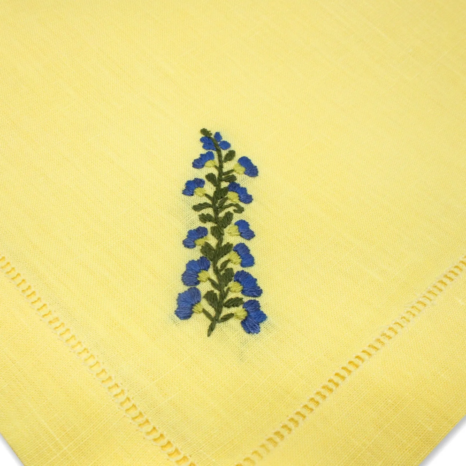 Chefanie Delphiniums Dinner Napkins (4)| Dinner Napkins