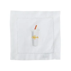 Chefanie Drive-Thru Cocktail Napkins, Set of 4| Cocktail Napkins