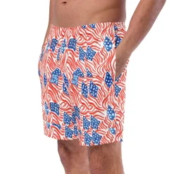 Chefanie Flag Swim Trunks| Garments