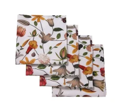 Chefanie Flat Flower Napkins (4)| Dinner Napkins