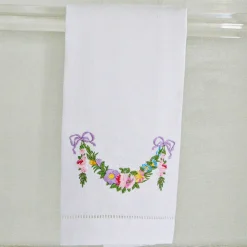 Chefanie Flower Garland Hand Towels (4)| Towels