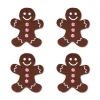 Chefanie Gingerbread Man Cocktail Napkins (4)| Cocktail Napkins