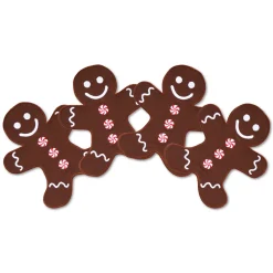 Chefanie Gingerbread Man Cocktail Napkins (4)| Cocktail Napkins