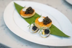 Chefanie Glass Blini Earrings| Earrings