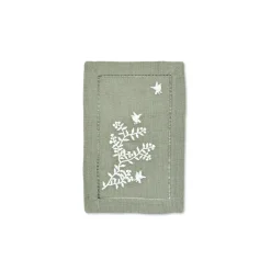 Chefanie Green Chinoiserie Cocktail Napkins (4)| Cocktail Napkins