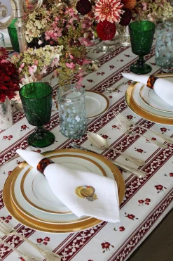 Chefanie Green Embossed Stem Glasses (4)| Glassware