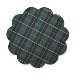 Chefanie Green Plaid Placemats (4)| Placemats