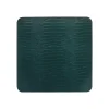 Chefanie Green Square Embossed Placemat| Placemats