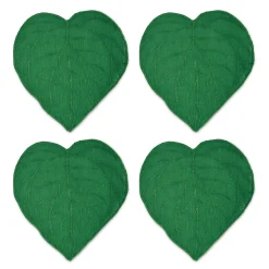 Chefanie Heart Leaf Cocktail Napkins (4)| Cocktail Napkins