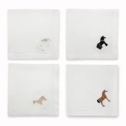 Chefanie Horse Dinner Napkins (4)| Dinner Napkins