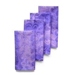 Chefanie Lilac Marble Napkins (4)| Dinner Napkins