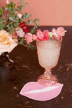 Chefanie Lip Cocktail Napkins (4)| Cocktail Napkins