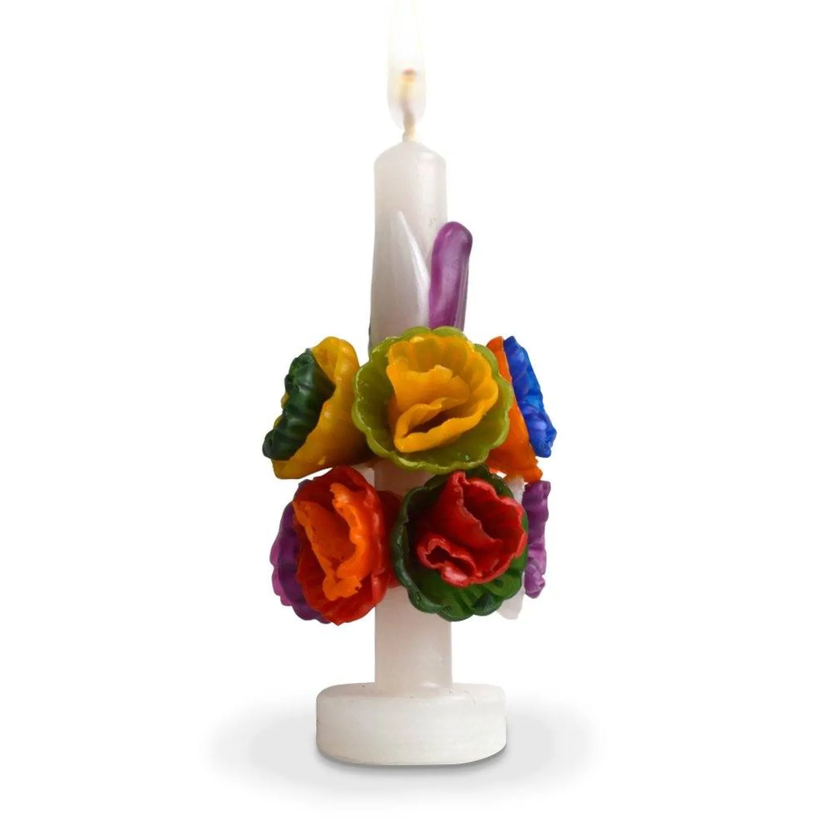 Chefanie Mini Multicolored Flower Candle| Candles