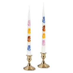 Chefanie Mixed Poppy Tapers (2)| Candles