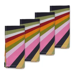 Chefanie Muted Technicolor Napkins (4)| Dinner Napkins