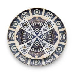 Chefanie Navy Imari Dinner Plate| Plates