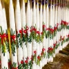 Chefanie Painted Mistletoe Tapers (2)| Candles