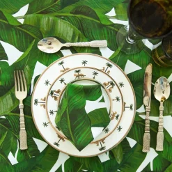 Chefanie Palm Leaf Napkins (4)| Dinner Napkins